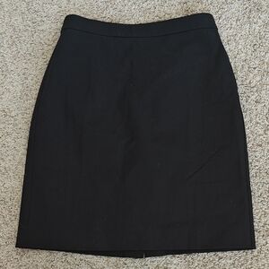 J. Crew Black Mini Pencil Skirt, Nwt